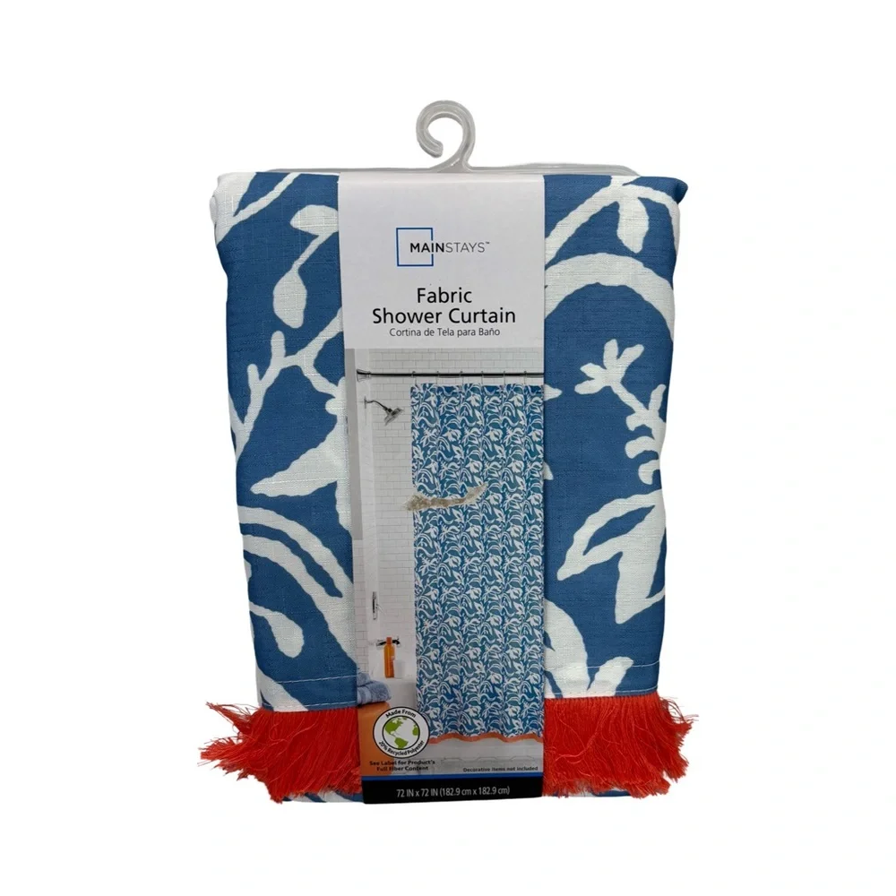 Mainstays Floral Printed Tassel Trim 72